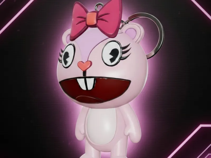 GIGGLES - HAPPY TREE FRIENDS - KEYCHAIN