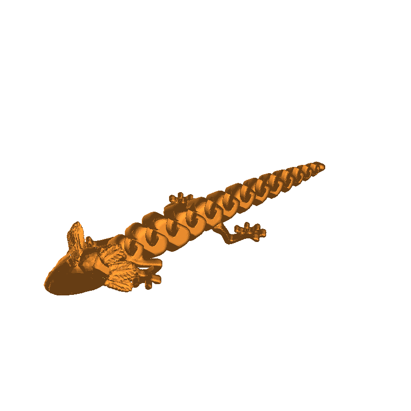 NEW! ARTICULATED AXOLOTL