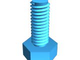 t nut and bolt m4-2