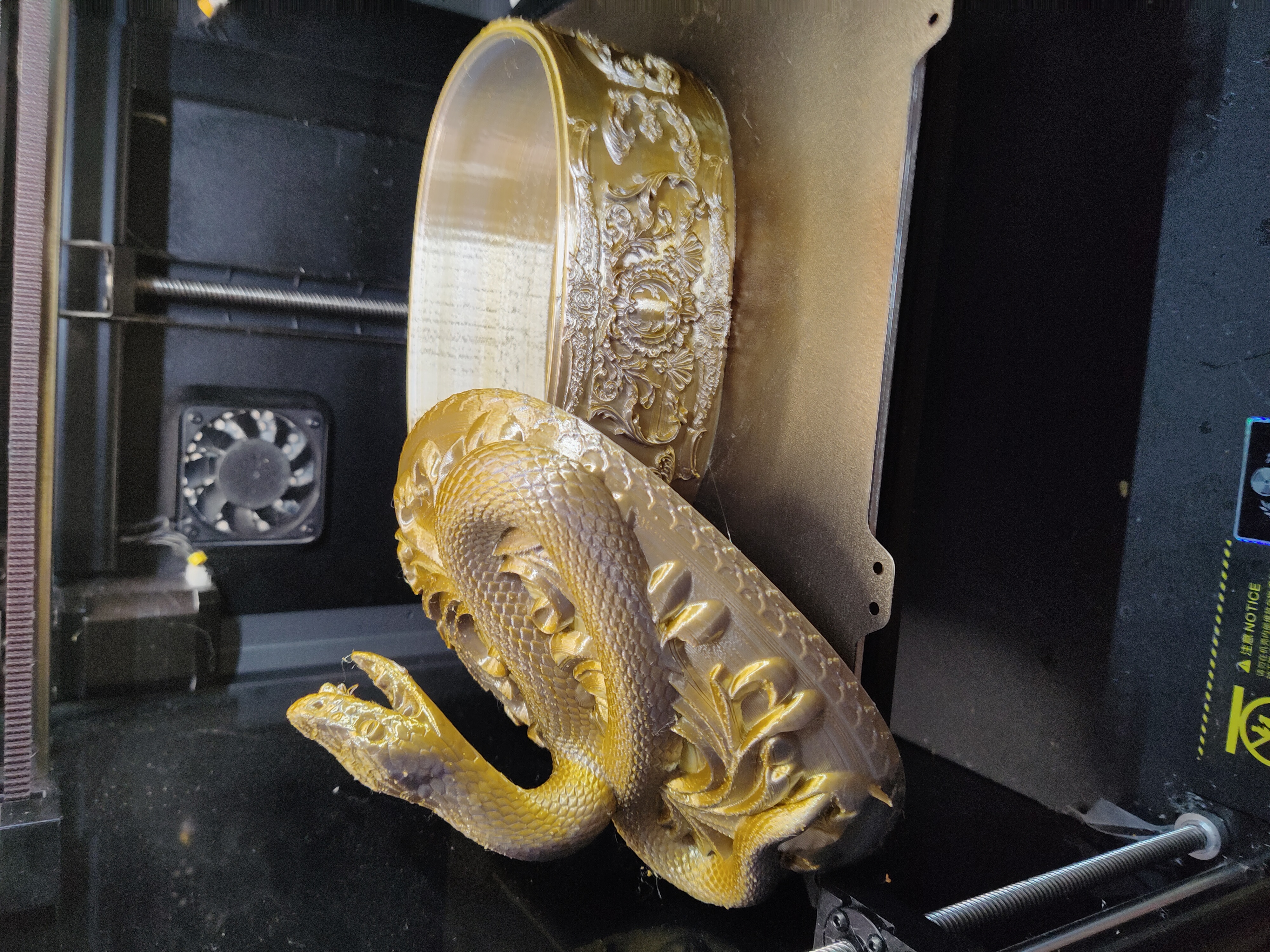 Snake Pattern Box SNAKE OVAL STORAGE BOX se imprime sin ningún contratiempo excelente ...