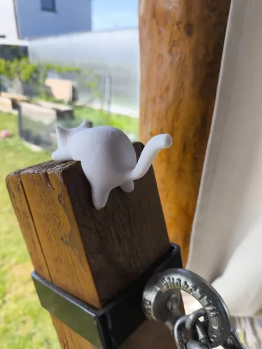 Cat Desk Hook Cable Organizer - Home - PLA - 3D printed product - фото 14