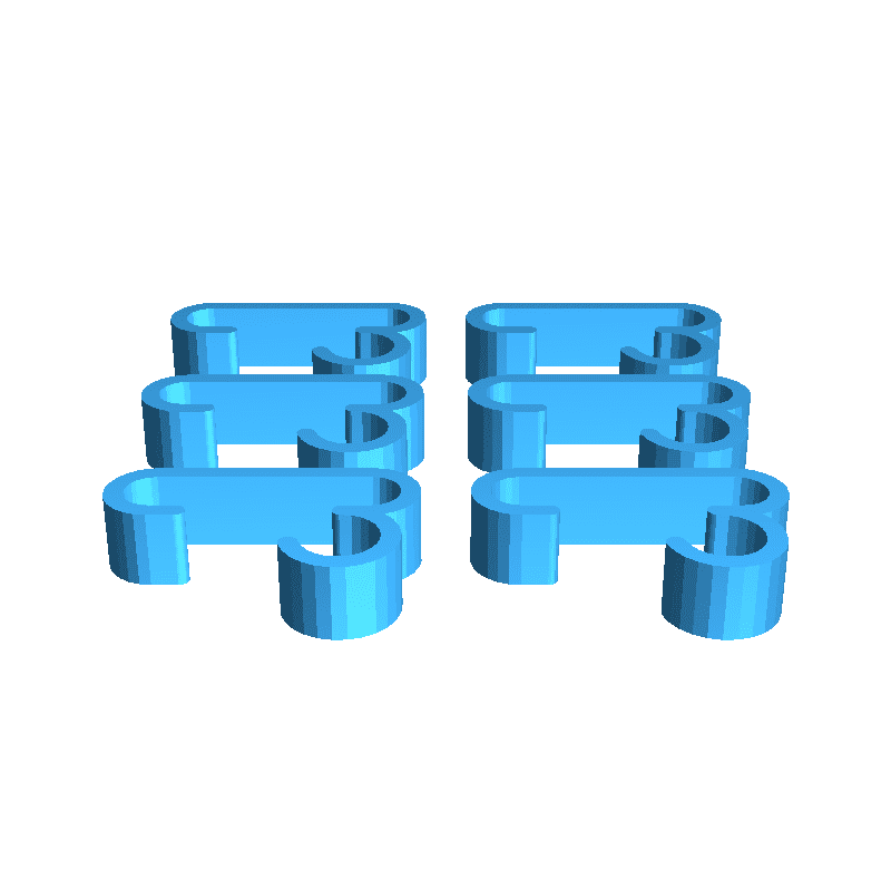 CR-6 SE Tube and cable clip