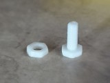 Mini bolt and nut 3d printer test!-0