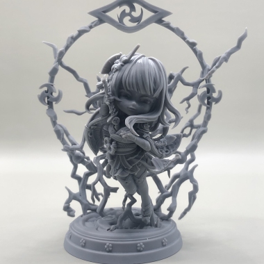 Model: Genshin Impact-iden Shogun Printing with RADSET 8K Resin If you ...