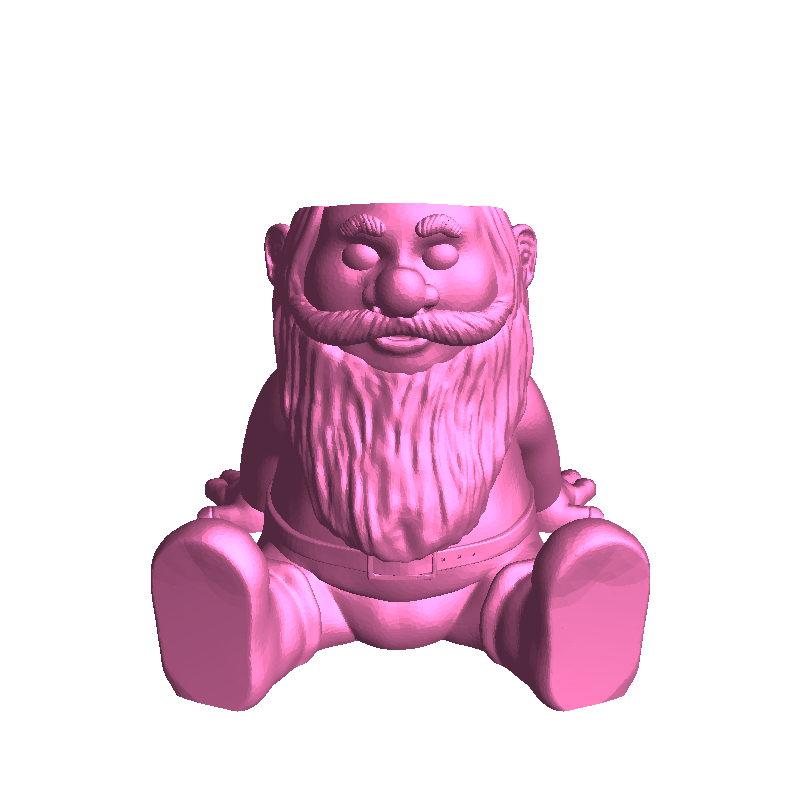 SET OF GARDEN GNOMES (RUDE AND NICE) - NO SUPPORTS