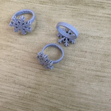 Snowflake Ring-0