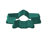 Rocket Cookie cutter-1