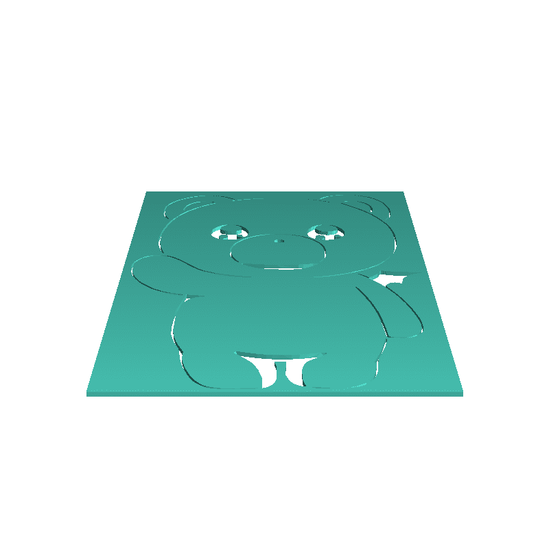 Free Characters & Creatures STL Download - Teddy Demon stencilby SMT_M 🦊