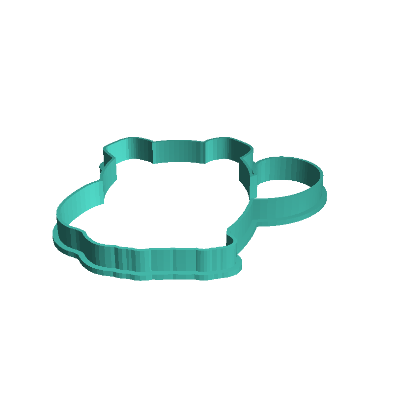 Monsters Inc cookie cutter set of 6