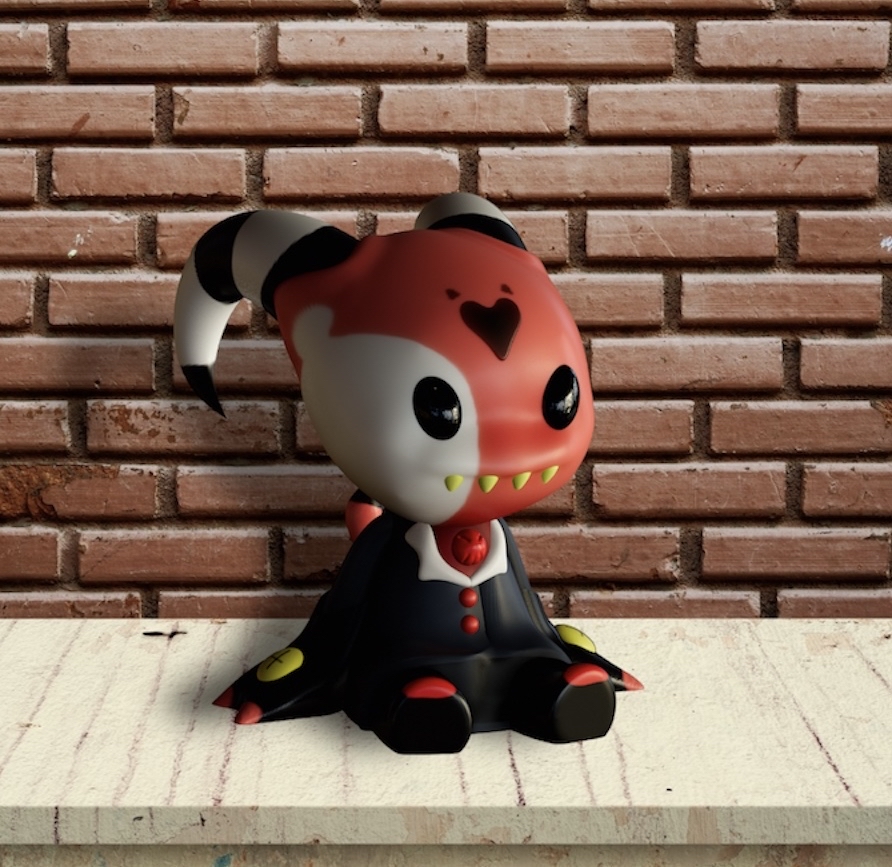 Blitzo Chibi Helluva Boss 3d Models Download Creality Cloud