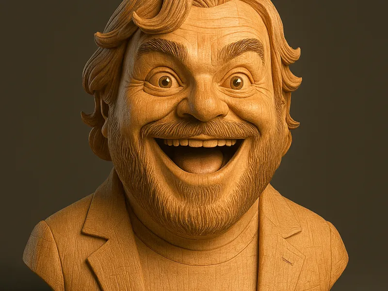 Jack Black bust. Movies