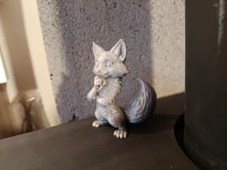 thoughtful fox