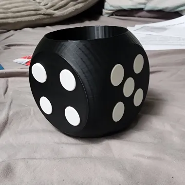DICE FLOWER VASE-1