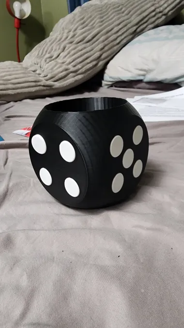 DICE FLOWER VASE-1