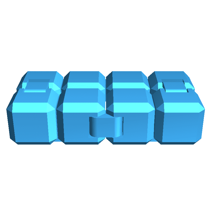 Infinity fidget cube