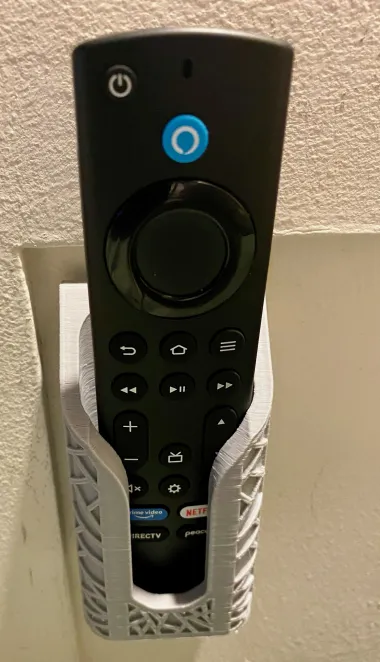 Wall Mount Command Strip Remote Holder-1
