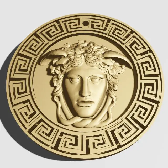 Medusa Gorgon Keychain