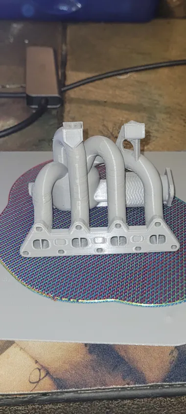 Phone stand- exhaust manifold-1