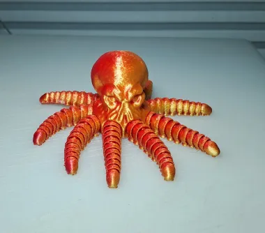 Шарнирный осьминог - Игрушки и игры - PLA - изделие 3D-печати - фото 19