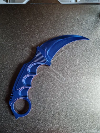 CSGO Karambit Cosplay Prop - Cosplay - PLA - 3D printed product - фото 15