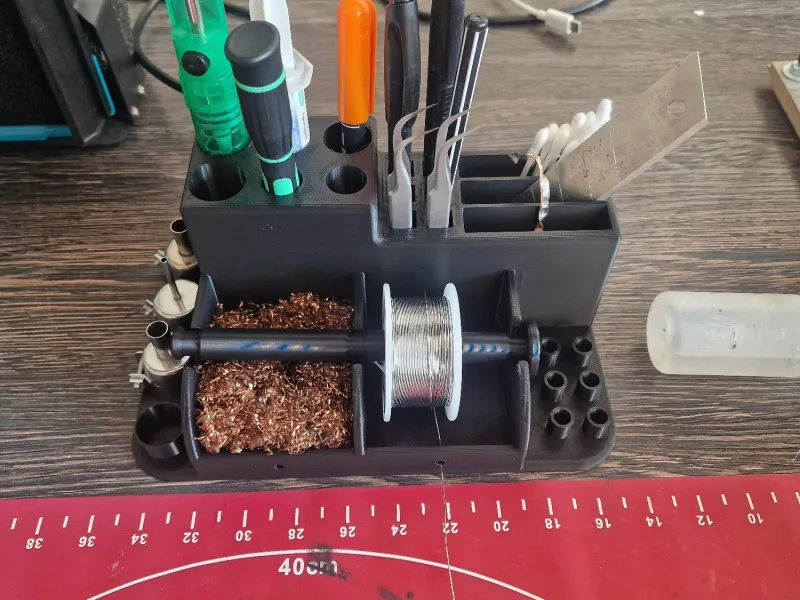 Holder soldering