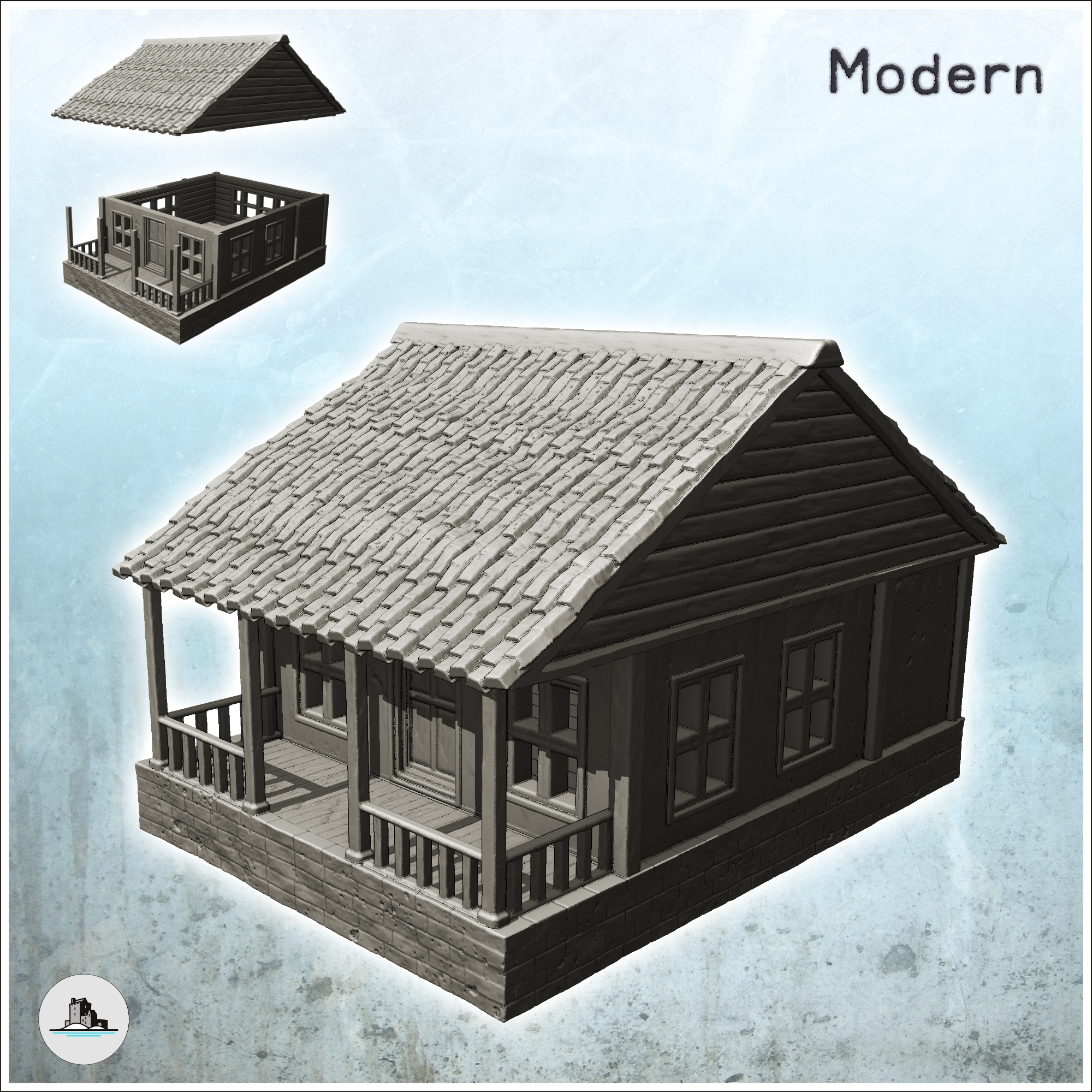 House cheap roof platform