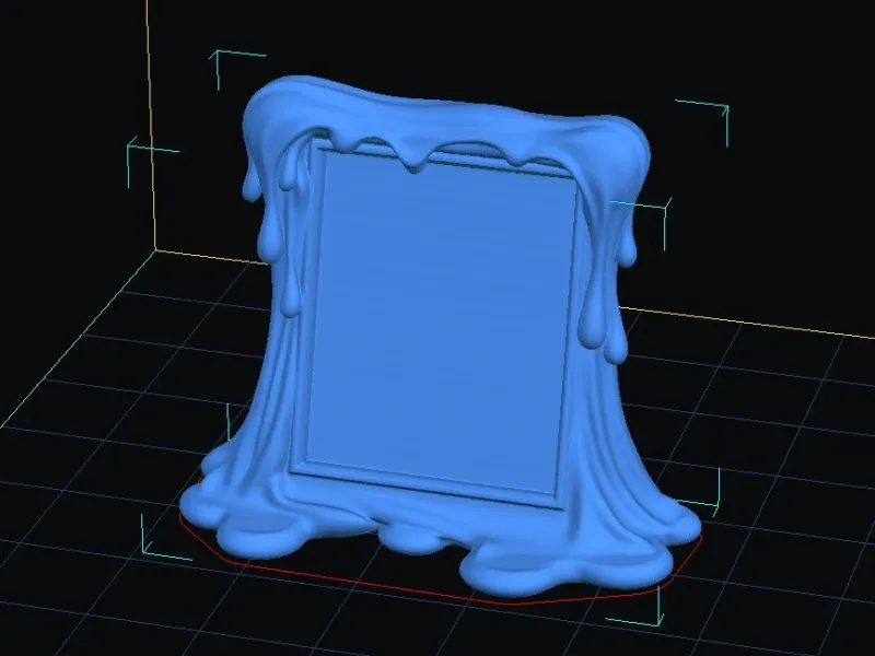 melting picture frame