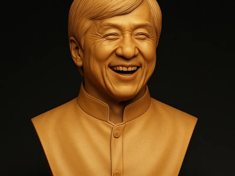 Jackie Chan bust Movie