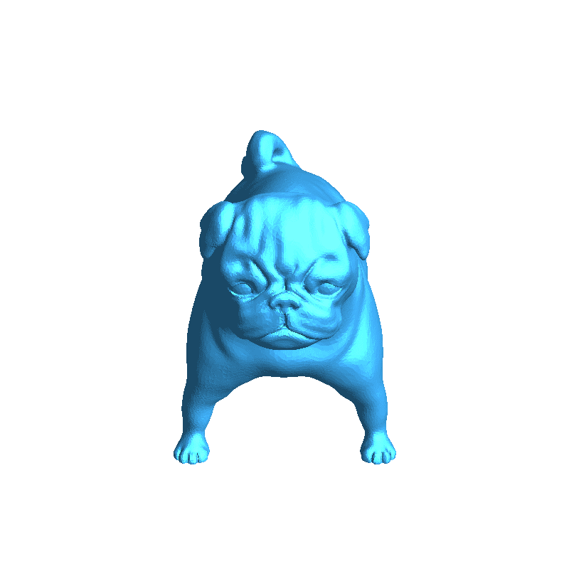 Pug | 3D models download | Creality Cloud