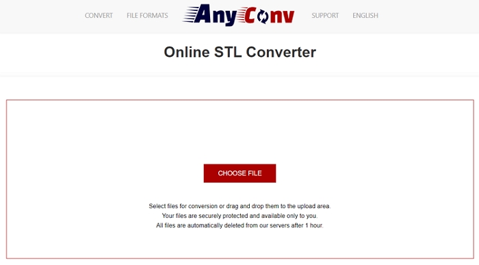 Any conv online STL converter 