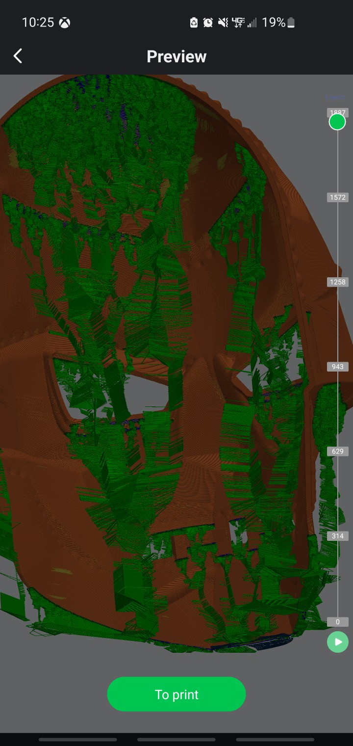 Why doesnt my app generate tree supports correctly? If I try to print ...