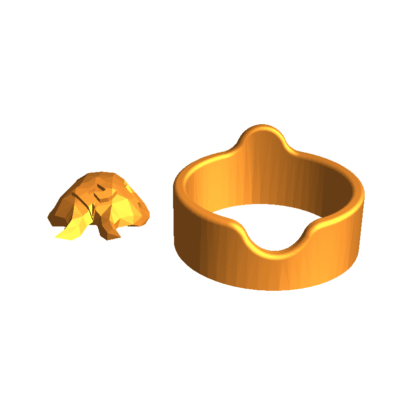 Anillos de Kindred - League of Legend | 3D models download | Creality Cloud