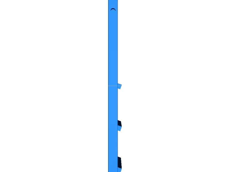 Gambe delle scale anteriori pieghevoli