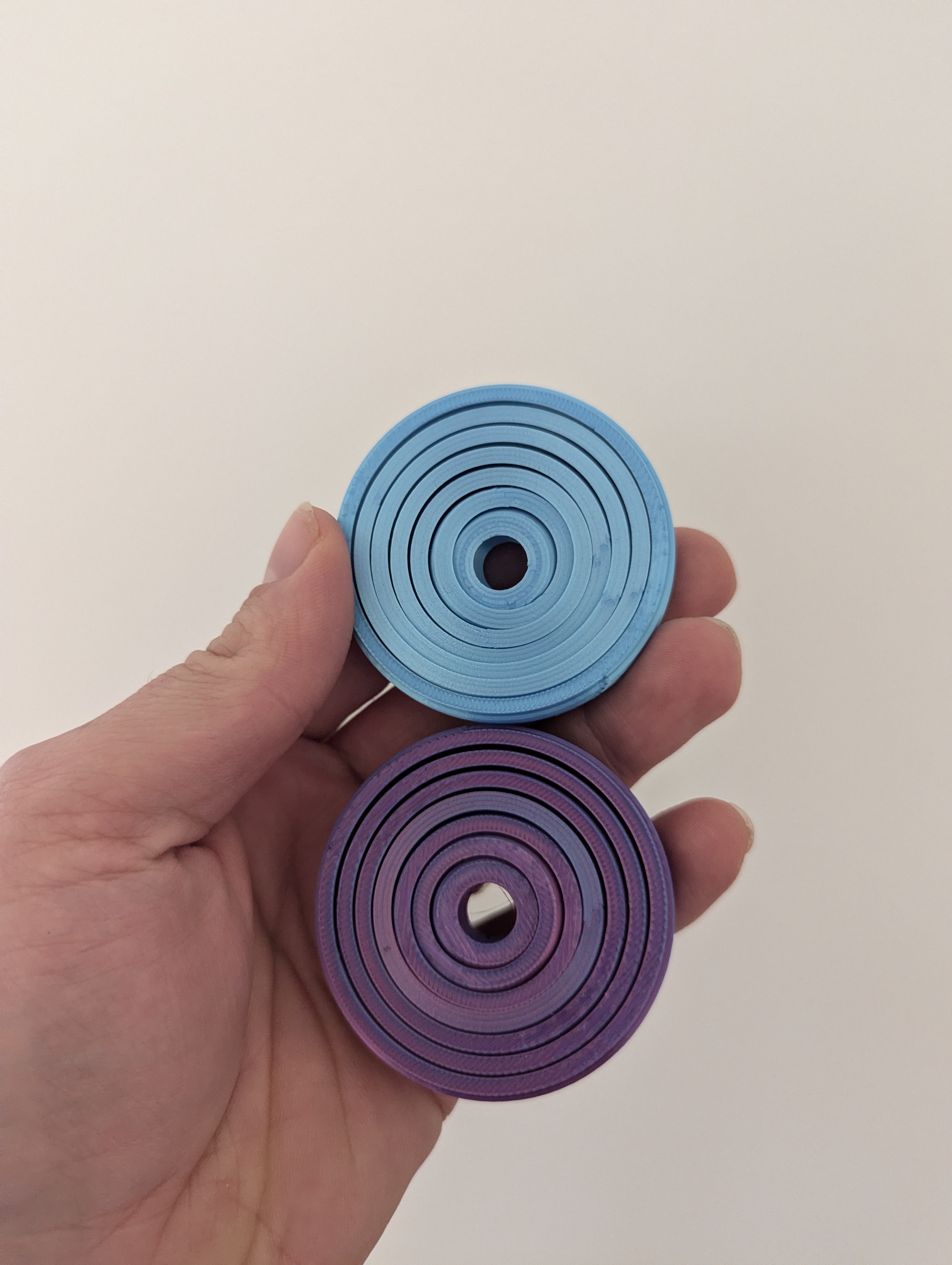 Unlimited Gyro Fidget Spinner - Toys - PLA - 3D printed product - фото 16