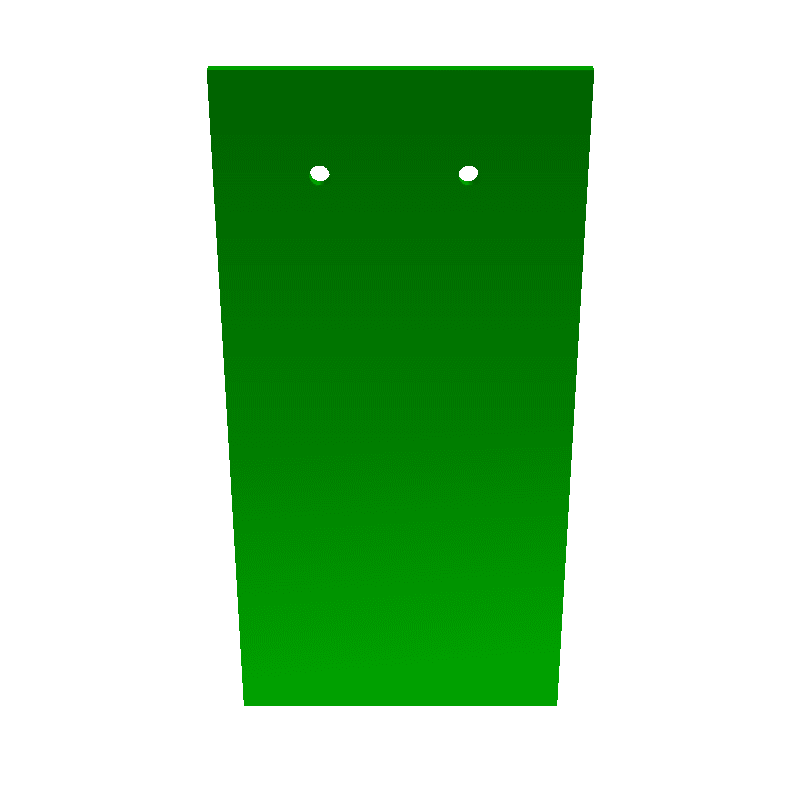 Phone holder for wall