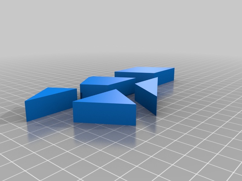  Sechseck in Quadrat Puzzle 
