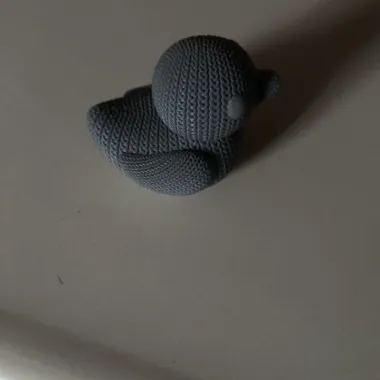 Knitted Duck-1