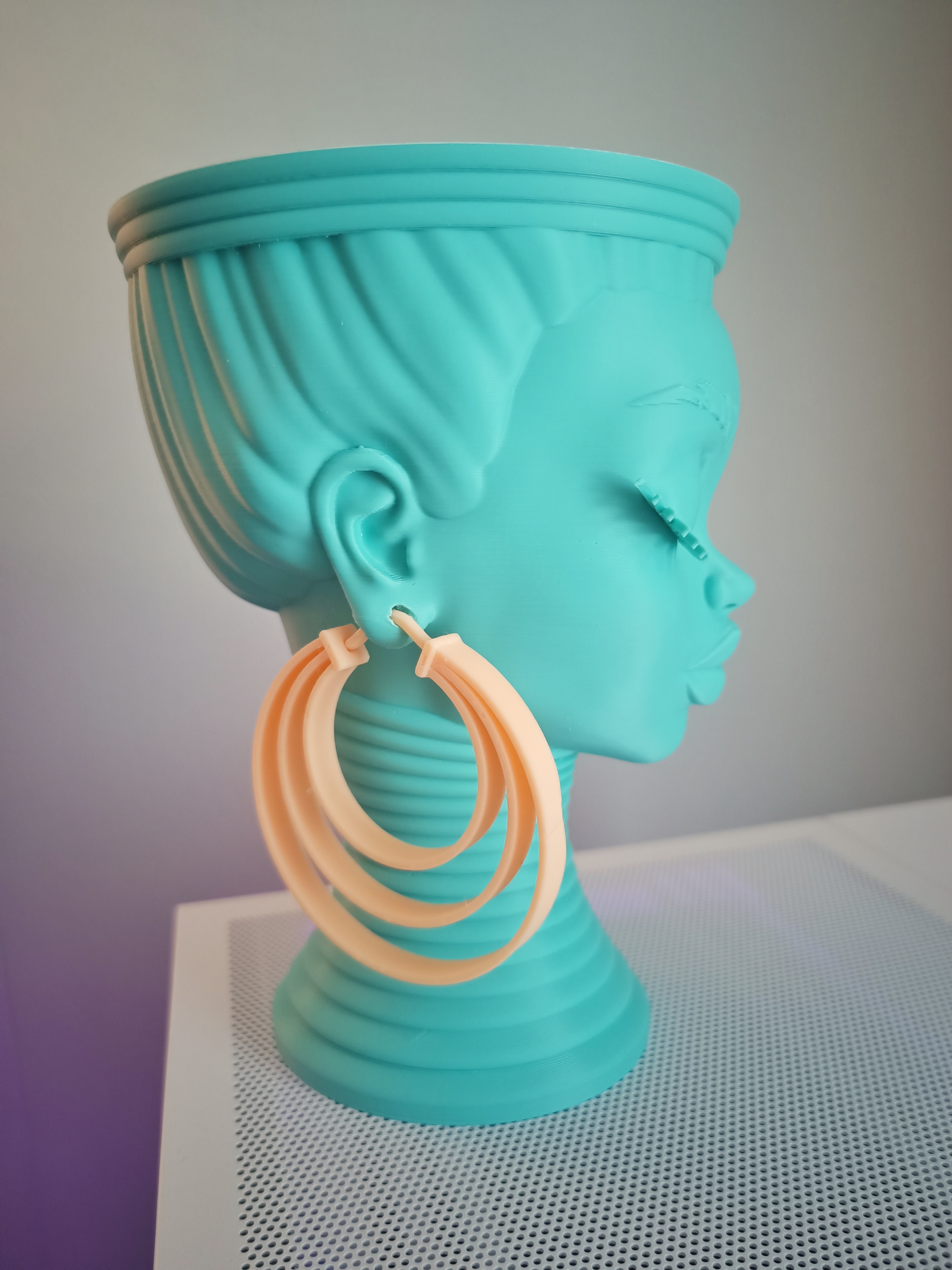 DESSERT QUEEN FLOWER POT 3D models download Creality Cloud