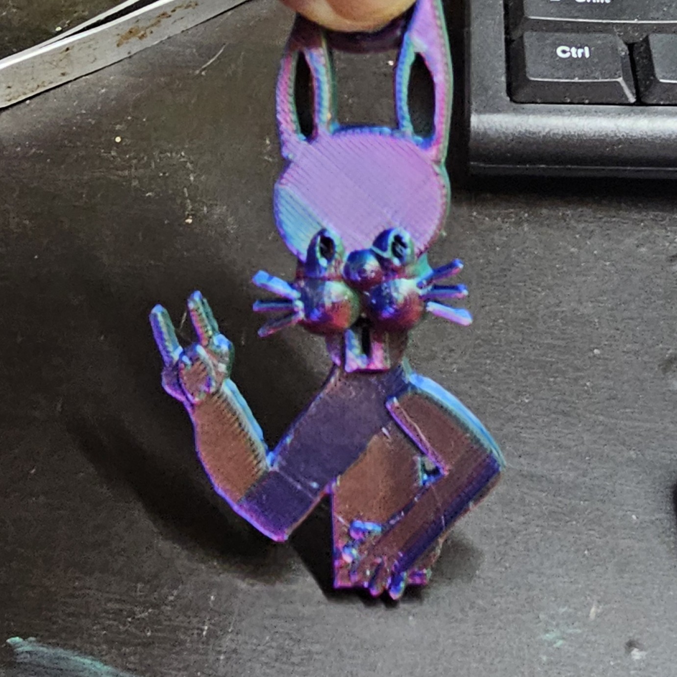 Free Other STL Download - Metal Rabbitt by WrathofGod1974 3d