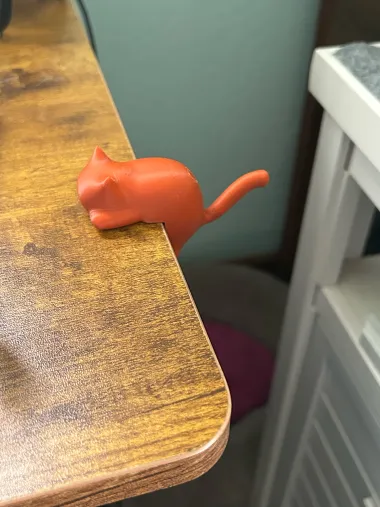 Cat Desk Hook Cable Organizer - Home - PLA - 3D printed product - фото 23