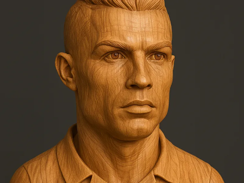 Christiano Ronaldo bust