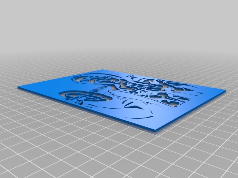 Trafalgar D. Water Law stencil 2