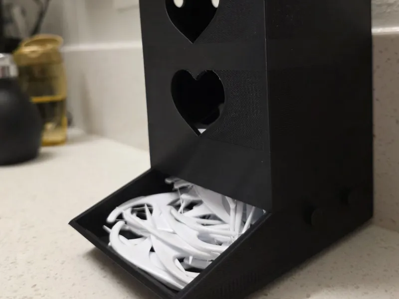 Stackable Dispenser/Organizer for Trinkets, Tea, etc