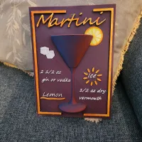 Cocktail 3D Wall Art Decor-0