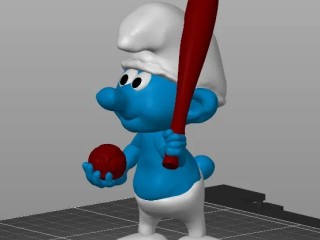 smurf baseball