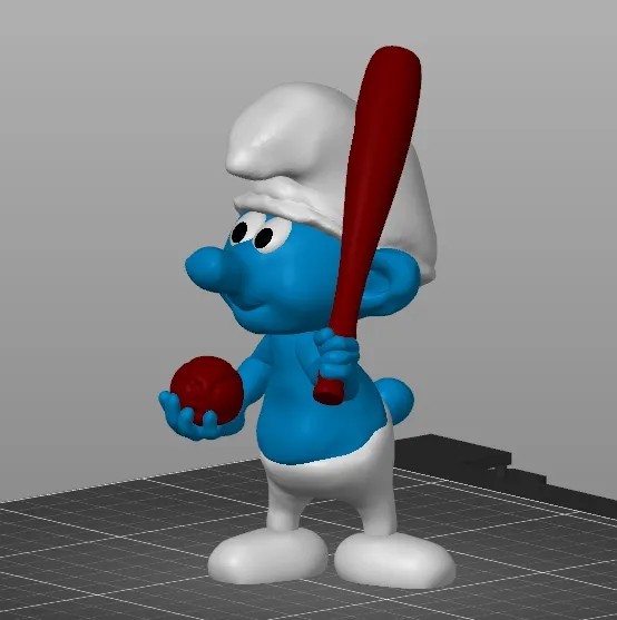 smurf baseball