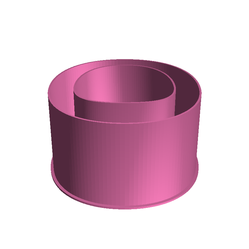 LATIN CAPITAL LETTER O Nestable Box v1 3D Models Download latin-capital-letter-o-nestable-box-v1-3d-models-download