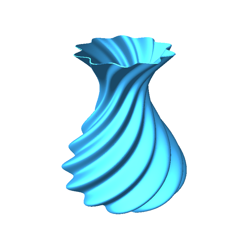 Large Spiral Vase 3