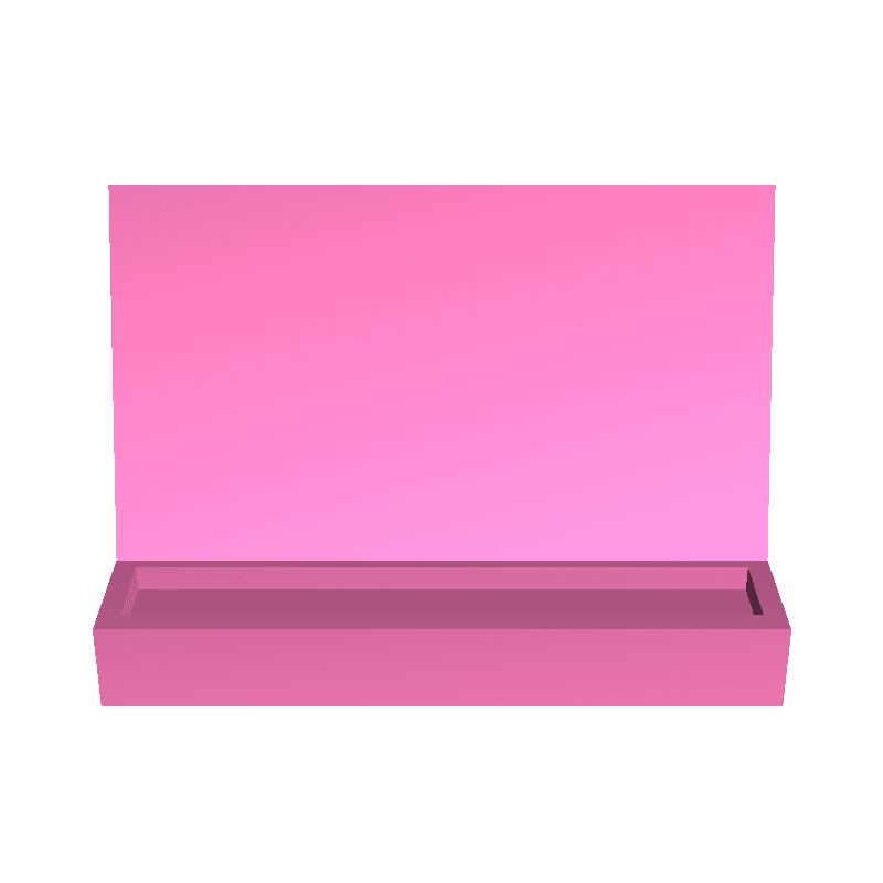 Expositor de cartas comerciais