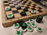 🔥 Dame Brettspiel 🔥 Checkers Damespiel 🔥 Draughts 🔥-1